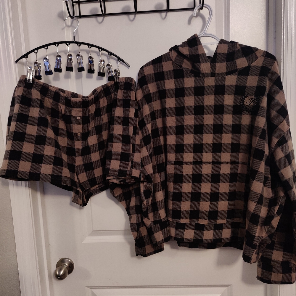 XXL pink sleeper fleece outfit